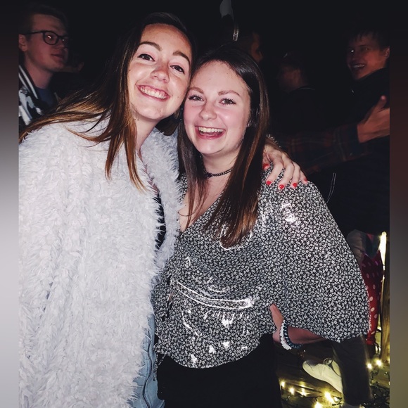 Free People Metallic Blouse - Picture 5 of 8